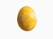 Dyed Easter Egg on White