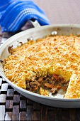 Tamale Pie Cooked in Skillet