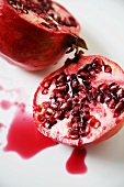 Halved Pomegranate
