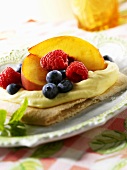 Fruit and Pudding Crepes