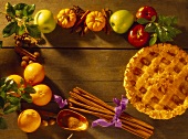 Pie and Raw Fall Ingredients