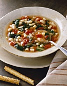Bowl of Minestrone Soup