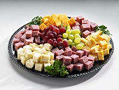 Salami and Cheese Platter