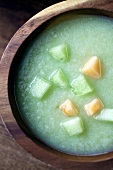 Cold melon soup