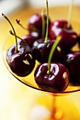 Glass Bowl of Cherries