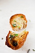 Crostini with Olive Oil and Herbs