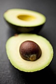 Halved Avocado with Pit