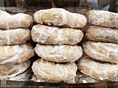 Colombian Donuts on Display in Bogota, Colombia
