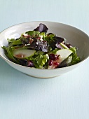Apple and Blue Cheese Salad in a Bowl