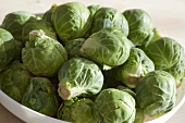 Bowl of Fresh Brussels Sprouts