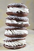 Four Whoopie Pies Stacked