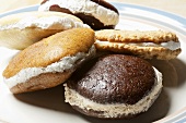 Assorted Whoopie Pies on a Plate