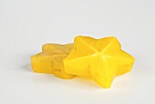 Two Slices of Star Fruit