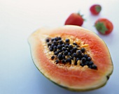 Half a Papaya; Close Up