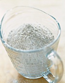 Flour in a Glass Measuring Cup