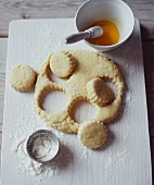Cut-out scones