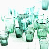 Green glasses