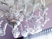 Detail of a chandelier