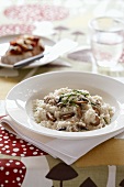 Mushroom risotto