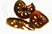 Dried slices of Bael (Begal quince)