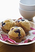 Blueberry muffins