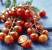Tomatoes on the vine, variety Conchita (from Netherlands)