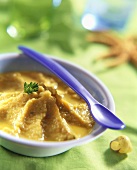 Seafood puree for children