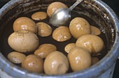 Thousand-year-old eggs (Shanghai)