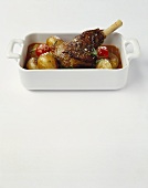 Braised lamb shank