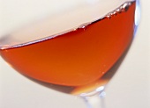 A glass of rosé