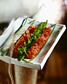 Tuna tartare with herbs