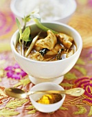 Thai curry with chicken