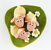 Marzipan sheep