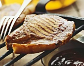 Grilled pork chop