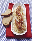 Sausages with sauerkraut