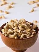 Cashew kernels in a bowl