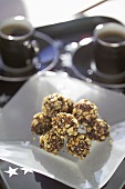 Rum Truffles dipped in Cocoa Powder