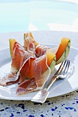 Ham and melon