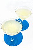 Two Margarita cocktails