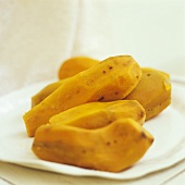 Cooked sweet potatoes