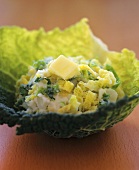 Savoy cabbage with butter