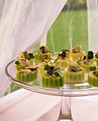 Cucumber appetisers