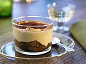 Tiramisu in a glass