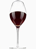 A glass of red wine