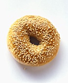 A Sesame Seed Bagel