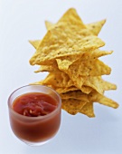 Corn Chips with Salsa