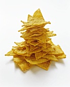 A Pile of Tortilla Chips