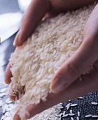 A Handful of Uncooked Rice