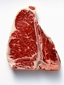 A Raw T-Bone Steak