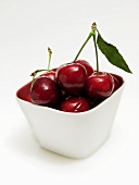Cherries in Dish